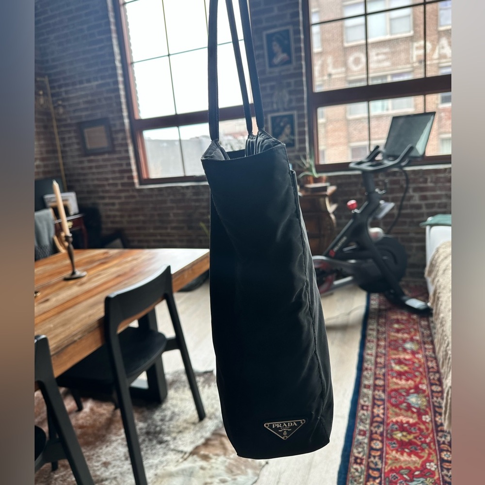 Vintage Prada nylon tote bag